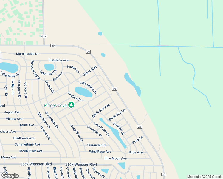 map of restaurants, bars, coffee shops, grocery stores, and more near 871 CR 29 in Lake Placid