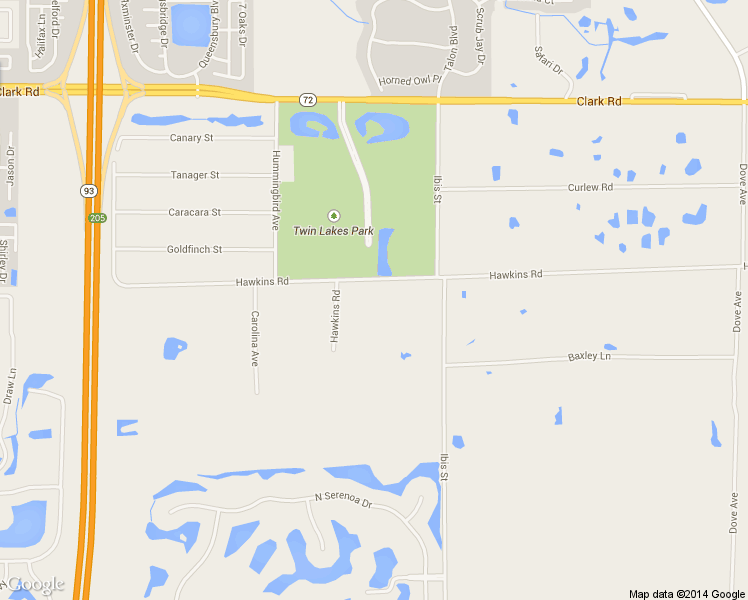 map of restaurants, bars, coffee shops, grocery stores, and more near 6722 Hawkins Road in Sarasota