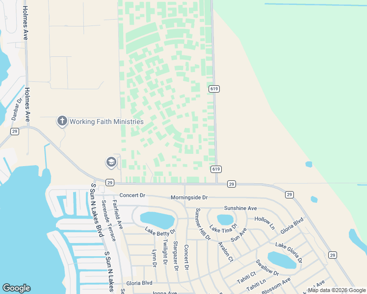 map of restaurants, bars, coffee shops, grocery stores, and more near 786 Clair De Lune Drive in Lake Placid