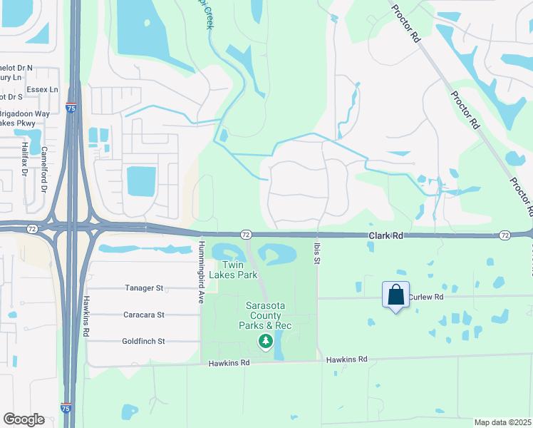map of restaurants, bars, coffee shops, grocery stores, and more near 5770 Rock Dove Drive in Sarasota