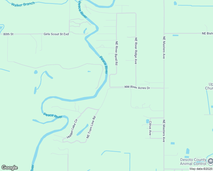 map of restaurants, bars, coffee shops, grocery stores, and more near 5261 Northeast River Bend Road in Arcadia