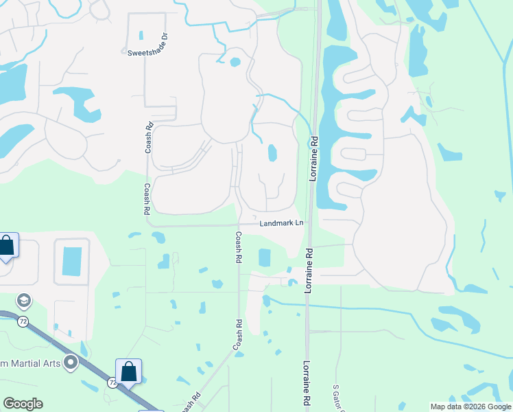 map of restaurants, bars, coffee shops, grocery stores, and more near 5393 Bardmoor Drive in Sarasota