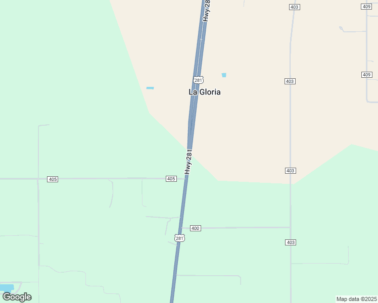 map of restaurants, bars, coffee shops, grocery stores, and more near U.S. 281 in Falfurrias