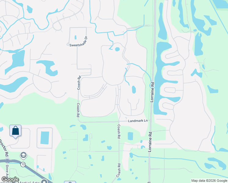 map of restaurants, bars, coffee shops, grocery stores, and more near 5221 Mahogany Run Avenue in Sarasota