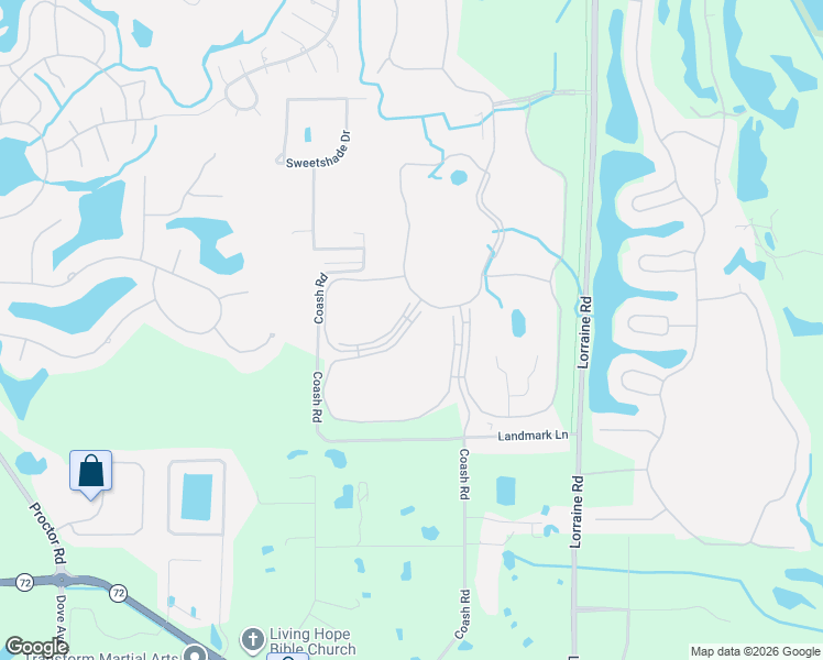 map of restaurants, bars, coffee shops, grocery stores, and more near 5380 Hyland Hills Avenue in Sarasota