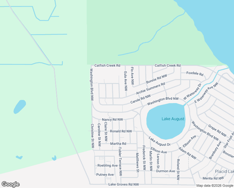 map of restaurants, bars, coffee shops, grocery stores, and more near 108 Daphne Ave in Lake Placid