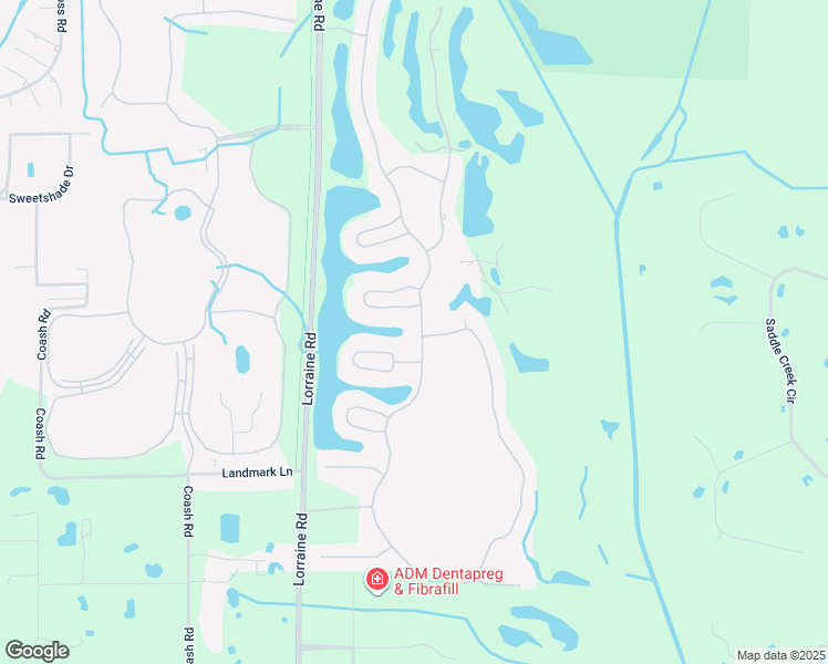 map of restaurants, bars, coffee shops, grocery stores, and more near 8999 Misty Creek Drive in Sarasota