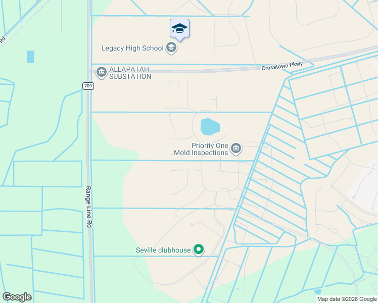 map of restaurants, bars, coffee shops, grocery stores, and more near Range Line Road in Port St. Lucie