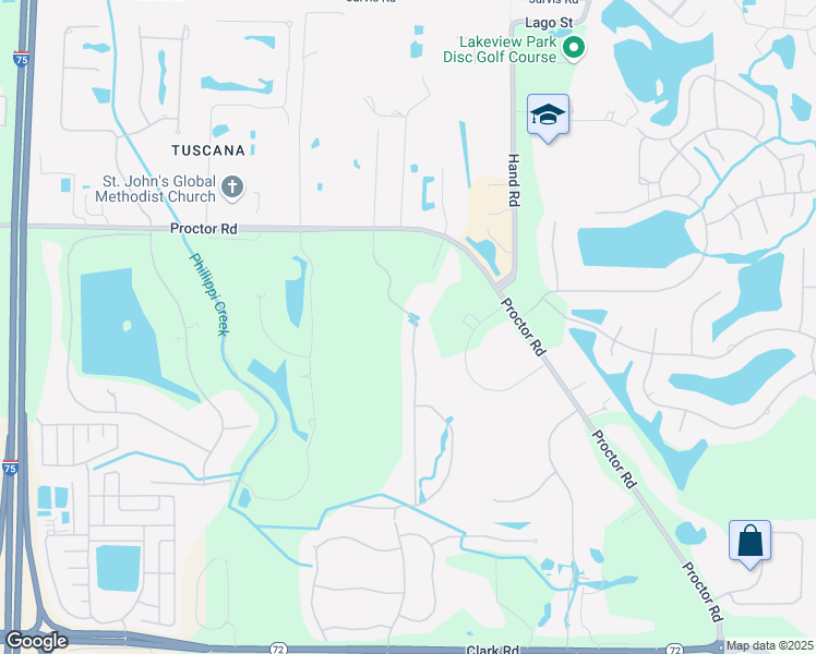 map of restaurants, bars, coffee shops, grocery stores, and more near 7063 Tamworth Parkway in Sarasota