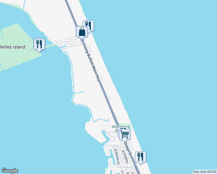 map of restaurants, bars, coffee shops, grocery stores, and more near 10044 South Ocean Drive in Jensen Beach