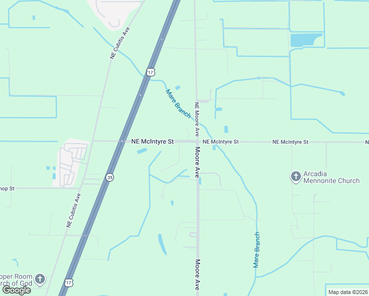 map of restaurants, bars, coffee shops, grocery stores, and more near 6567 County Road 660 in Arcadia