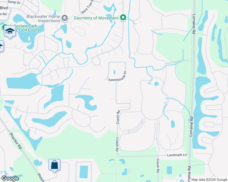 map of restaurants, bars, coffee shops, grocery stores, and more near 4890 Luster Leaf Lane in Sarasota