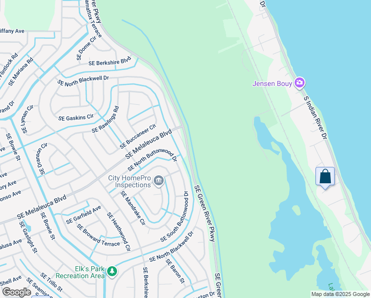 map of restaurants, bars, coffee shops, grocery stores, and more near 1850 Southeast North Blackwell Drive in Port St. Lucie