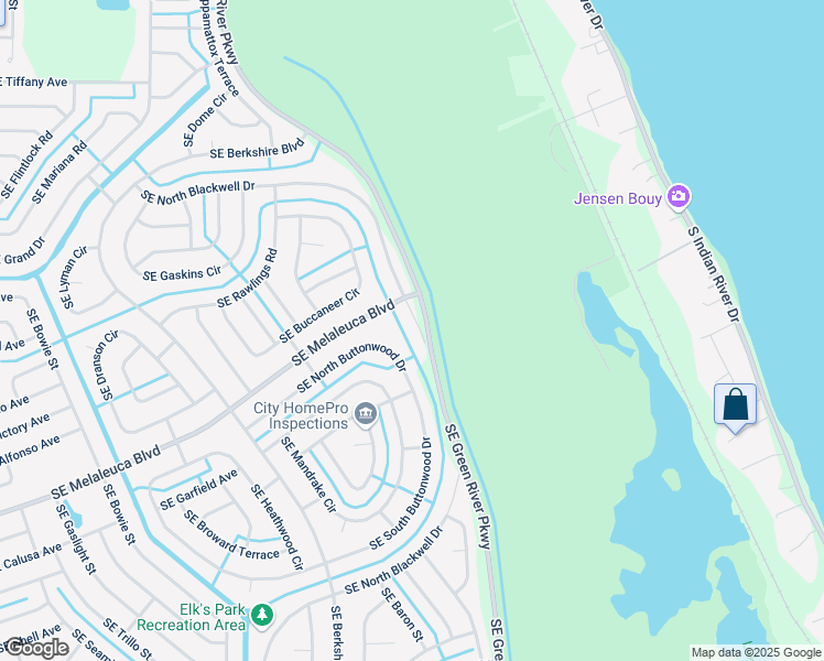 map of restaurants, bars, coffee shops, grocery stores, and more near 1834 Southeast North Blackwell Drive in Port St. Lucie