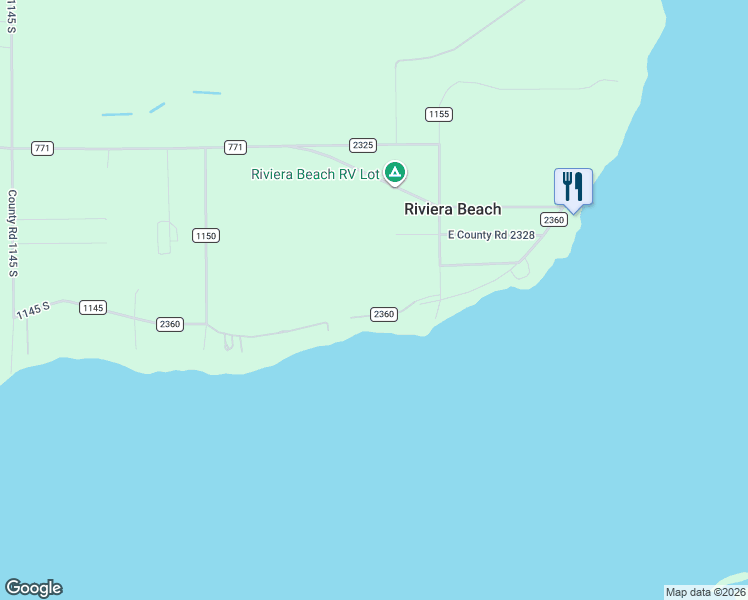 map of restaurants, bars, coffee shops, grocery stores, and more near 1230 Redfish Drive in Riviera
