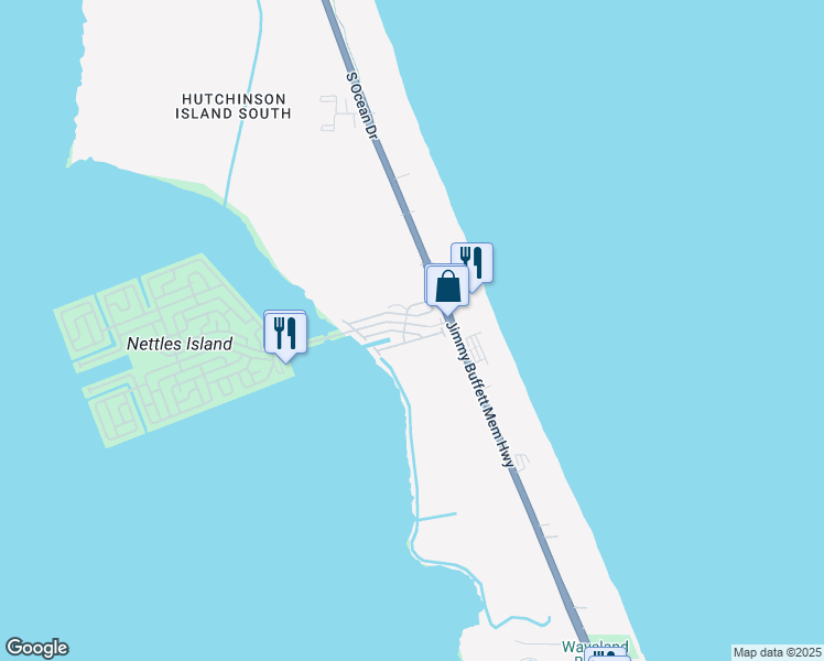 map of restaurants, bars, coffee shops, grocery stores, and more near 2038 Nettles Boulevard in Jensen Beach