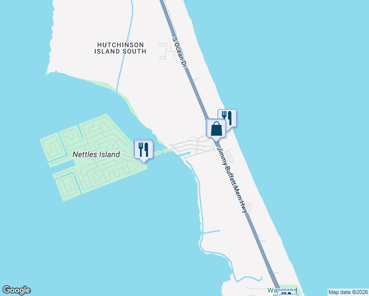 map of restaurants, bars, coffee shops, grocery stores, and more near 2082 Nettles Boulevard in Jensen Beach