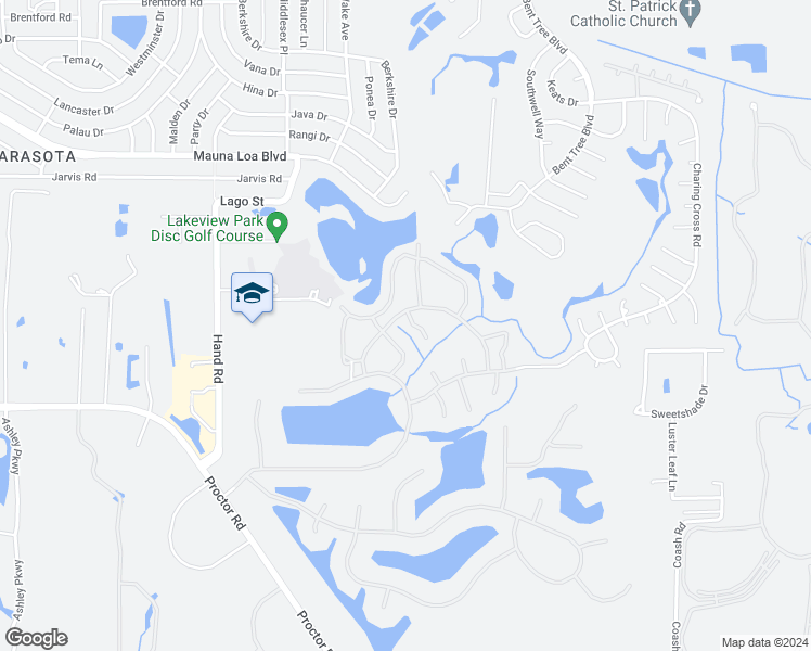 map of restaurants, bars, coffee shops, grocery stores, and more near 4638 Willow Wood Circle in Sarasota