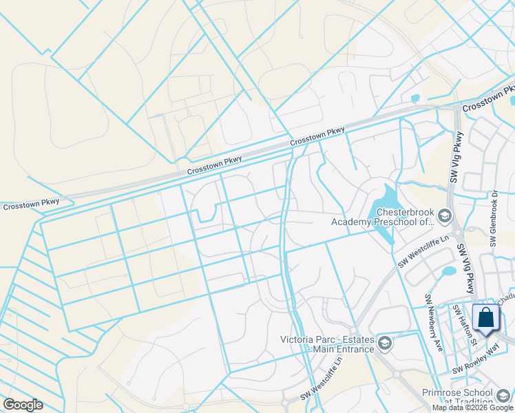 map of restaurants, bars, coffee shops, grocery stores, and more near Southwest Coral Tree Circle in Port St. Lucie