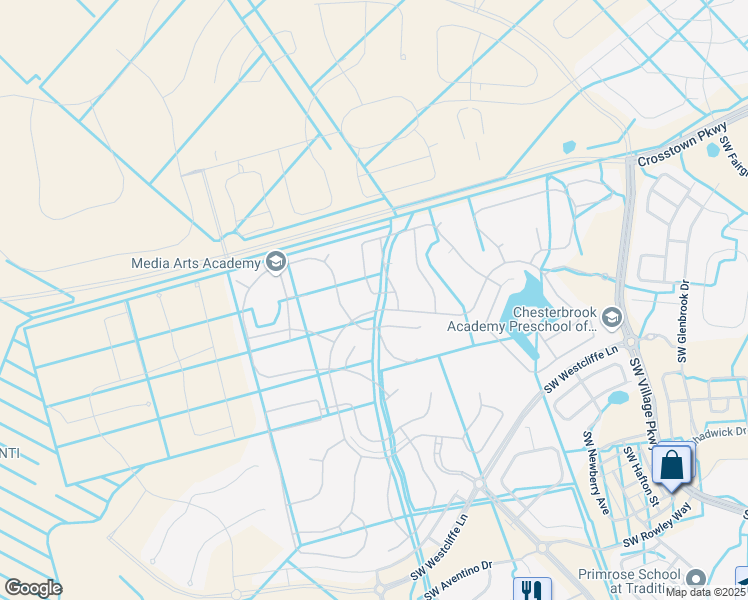 map of restaurants, bars, coffee shops, grocery stores, and more near 10157 Southwest Cypress Wood Court in Port St. Lucie