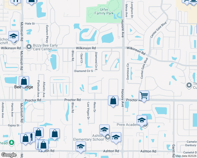 map of restaurants, bars, coffee shops, grocery stores, and more near 4926 Old Creek Drive in Sarasota