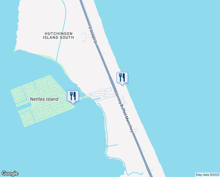 map of restaurants, bars, coffee shops, grocery stores, and more near 2038 Nettles Boulevard in Jensen Beach