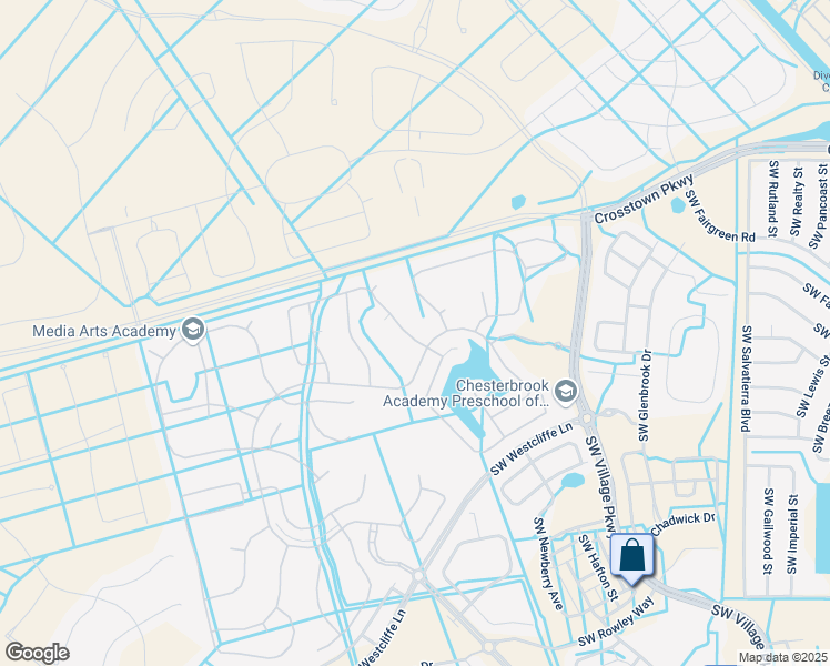 map of restaurants, bars, coffee shops, grocery stores, and more near 9718 Southwest Royal Poinciana Drive in Port St. Lucie