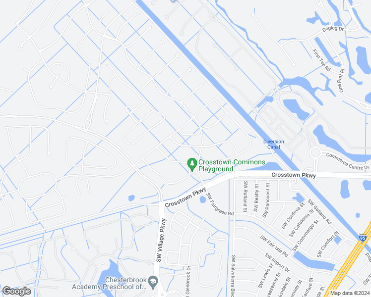 map of restaurants, bars, coffee shops, grocery stores, and more near 10922 Southwest Robbia Way in Port St. Lucie