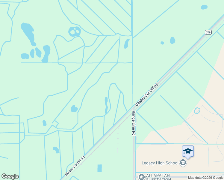 map of restaurants, bars, coffee shops, grocery stores, and more near 15302 Glades Cut Off Road in Port St. Lucie