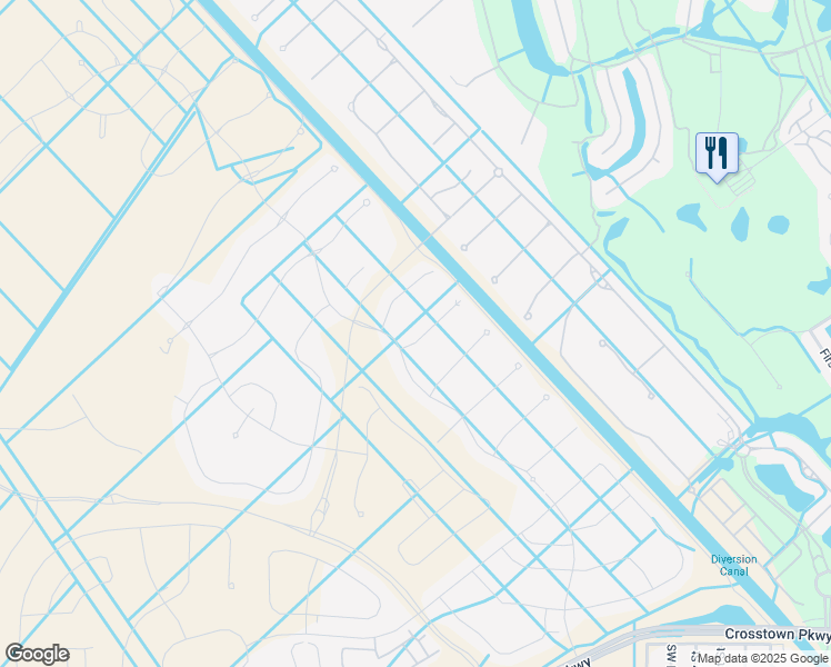 map of restaurants, bars, coffee shops, grocery stores, and more near 8844 Southwest Breve Way in Port St. Lucie