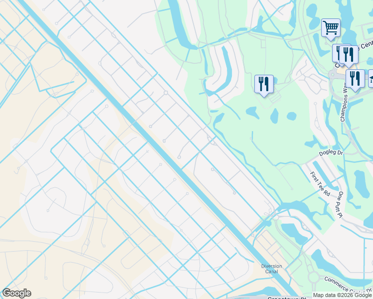 map of restaurants, bars, coffee shops, grocery stores, and more near 17010 Southwest Sapri Way in Port St. Lucie