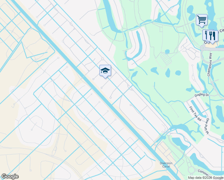 map of restaurants, bars, coffee shops, grocery stores, and more near 17010 Southwest Sapri Way in Port St. Lucie