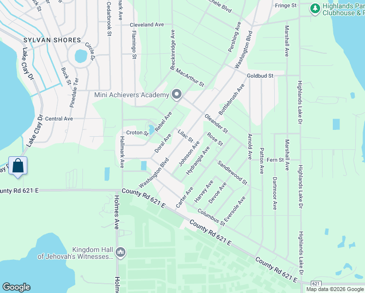 map of restaurants, bars, coffee shops, grocery stores, and more near 147 Washington Boulevard in Lake Placid