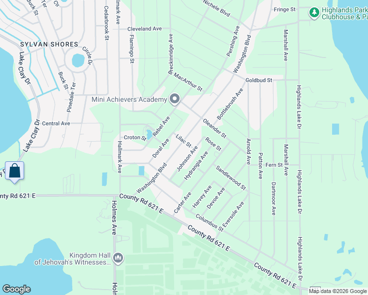 map of restaurants, bars, coffee shops, grocery stores, and more near 147 Washington Boulevard in Lake Placid