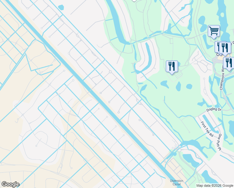 map of restaurants, bars, coffee shops, grocery stores, and more near 18012 Southwest Cosenza Way in Port St. Lucie