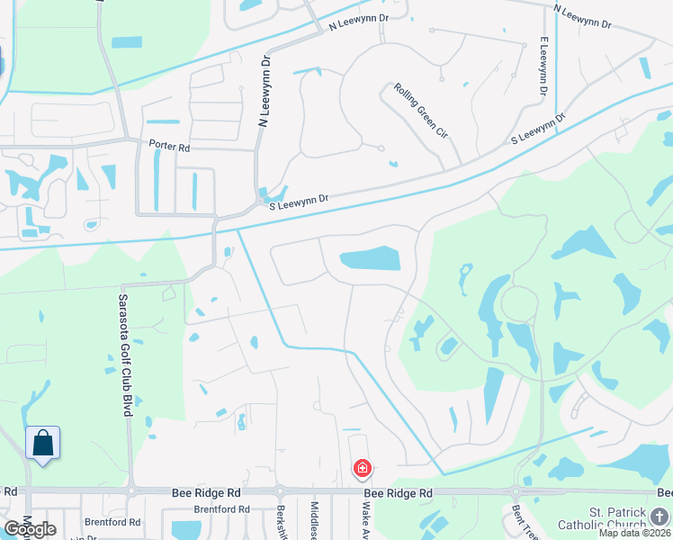 map of restaurants, bars, coffee shops, grocery stores, and more near 7667 Donald Ross Road West in Sarasota