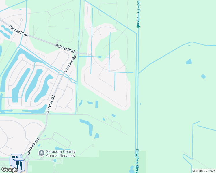 map of restaurants, bars, coffee shops, grocery stores, and more near 4822 Pastel Court in Sarasota