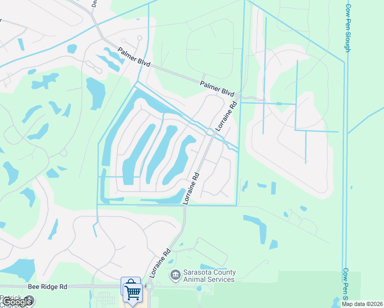 map of restaurants, bars, coffee shops, grocery stores, and more near 8339 Silo Court in Sarasota