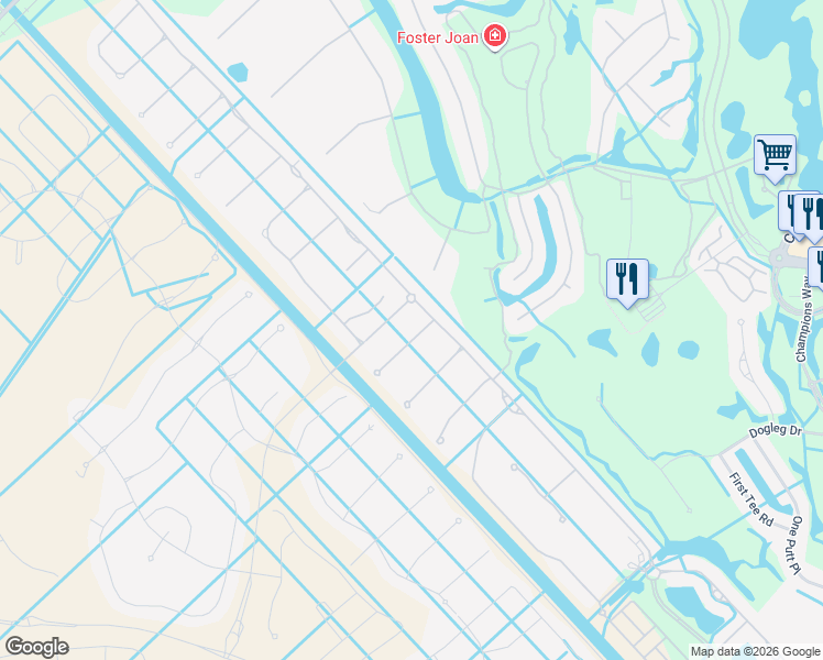 map of restaurants, bars, coffee shops, grocery stores, and more near 19033 Southwest Positano Way in Port St. Lucie