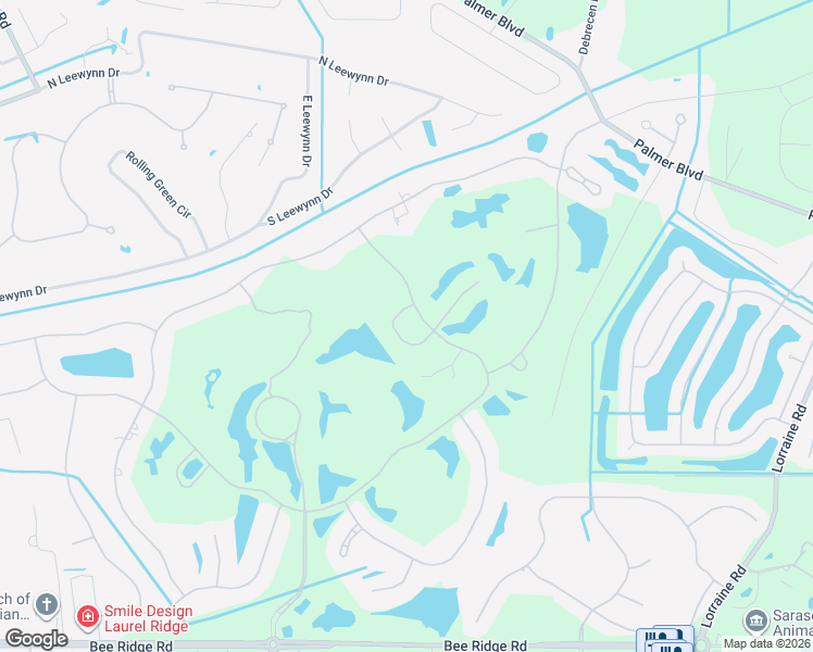 map of restaurants, bars, coffee shops, grocery stores, and more near 2829 Wilfred Reid Circle in Sarasota