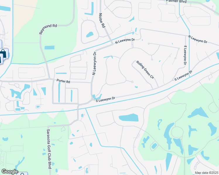 map of restaurants, bars, coffee shops, grocery stores, and more near 4867 Ancient Marble Drive in Sarasota