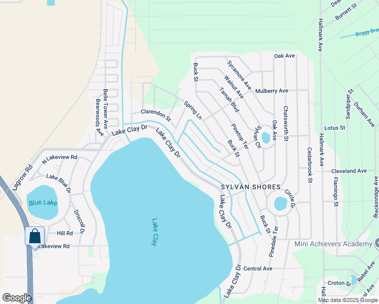 map of restaurants, bars, coffee shops, grocery stores, and more near 1546 Churchill Street in Lake Placid