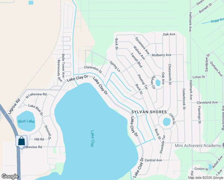 map of restaurants, bars, coffee shops, grocery stores, and more near 1546 Churchill Street in Lake Placid