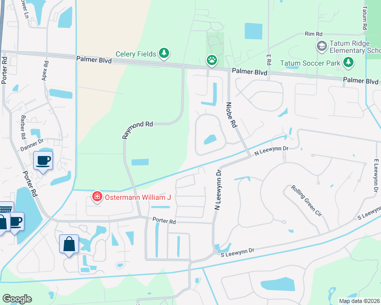 map of restaurants, bars, coffee shops, grocery stores, and more near 1569 Shadow Ridge Circle in Sarasota