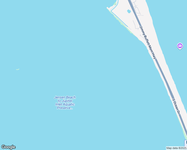 map of restaurants, bars, coffee shops, grocery stores, and more near 7601 South Ocean Drive in Jensen Beach