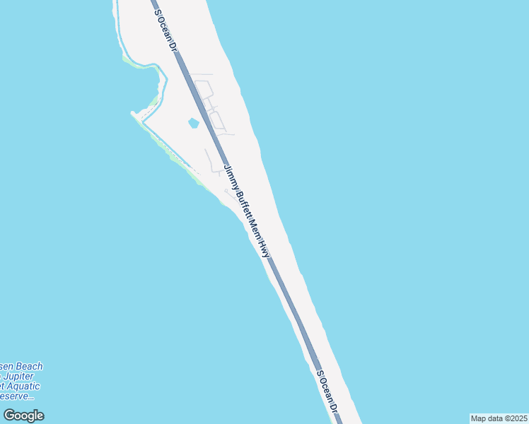 map of restaurants, bars, coffee shops, grocery stores, and more near 7700 South Ocean Drive in Jensen Beach