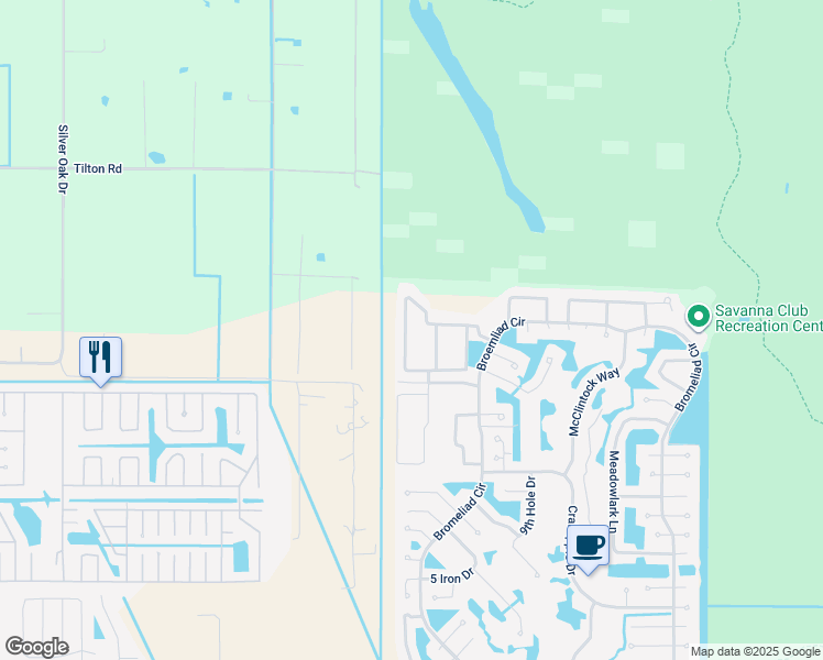 map of restaurants, bars, coffee shops, grocery stores, and more near 2908 Eagle's Nest Way in Port St. Lucie