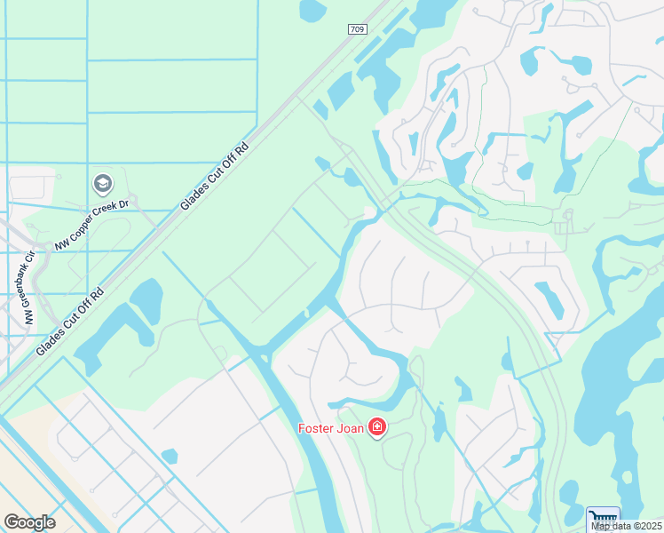 map of restaurants, bars, coffee shops, grocery stores, and more near 7687 Charleston Way in Port St. Lucie