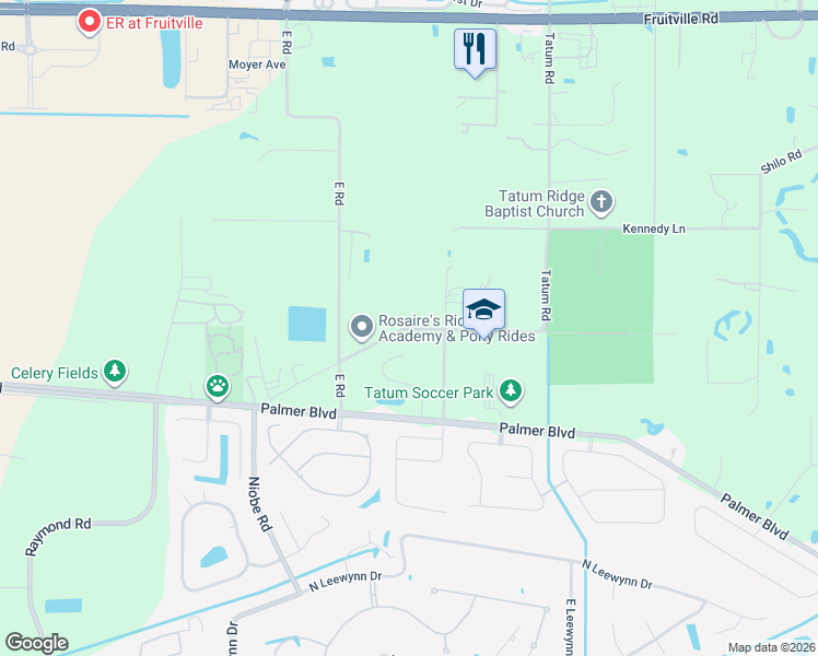 map of restaurants, bars, coffee shops, grocery stores, and more near 7361 Rim Road in Sarasota