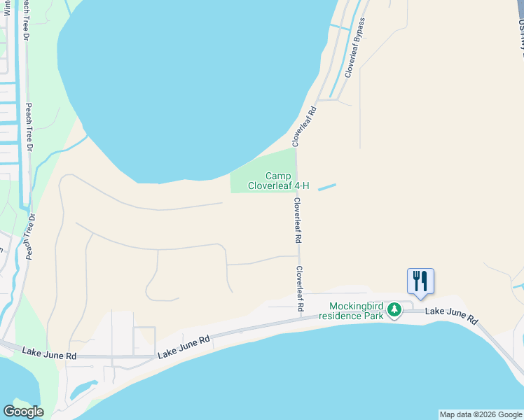 map of restaurants, bars, coffee shops, grocery stores, and more near 100 Cloverleaf Road in Lake Placid